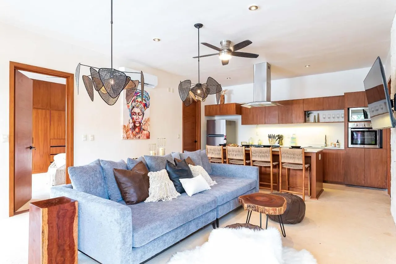 2Br Luxury Penthouse With Heated Jacuzzi Rooftop Pool - Amar Tulum 203 Apartment 0*,