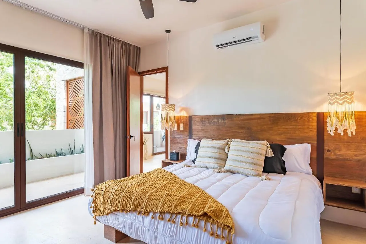 2Br Luxury Penthouse With Heated Jacuzzi Rooftop Pool - Amar Tulum 203 Apartment 0*,  Mexico