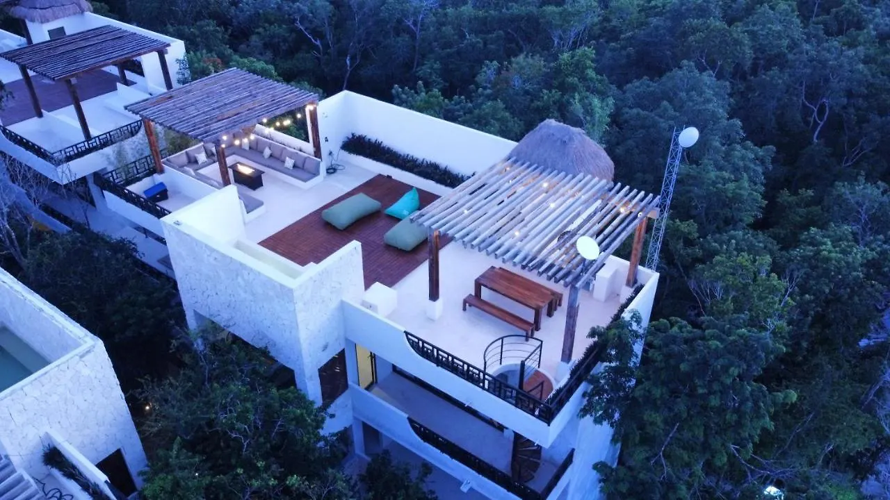 2Br Luxury Penthouse With Heated Jacuzzi Rooftop Pool - Amar Tulum 203 Apartment Mexico