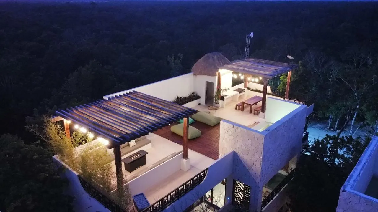 2Br Luxury Penthouse With Heated Jacuzzi Rooftop Pool - Amar Tulum 203 Apartment