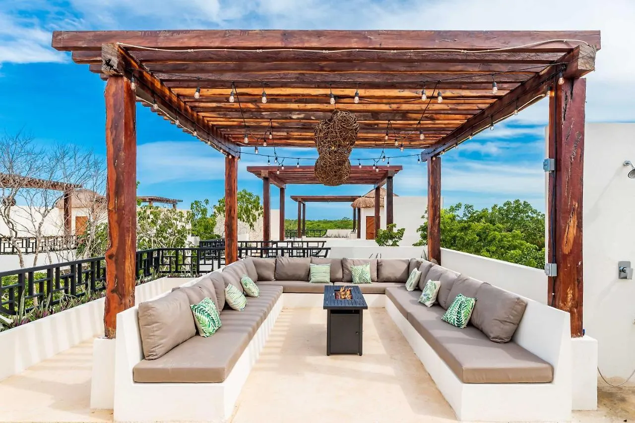 2Br Luxury Penthouse With Heated Jacuzzi Rooftop Pool - Amar Tulum 203 Apartment