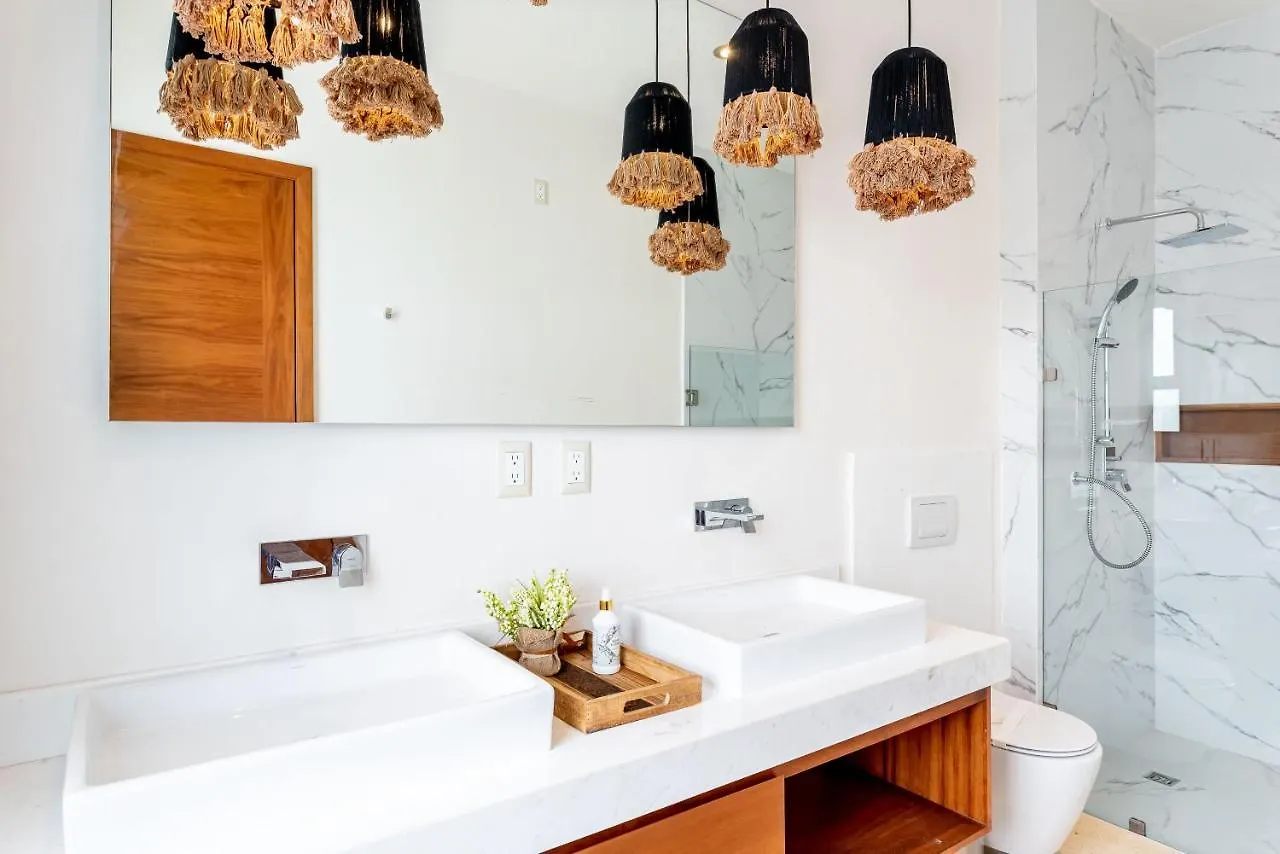 2Br Luxury Penthouse With Heated Jacuzzi Rooftop Pool - Amar Tulum 203 Apartment