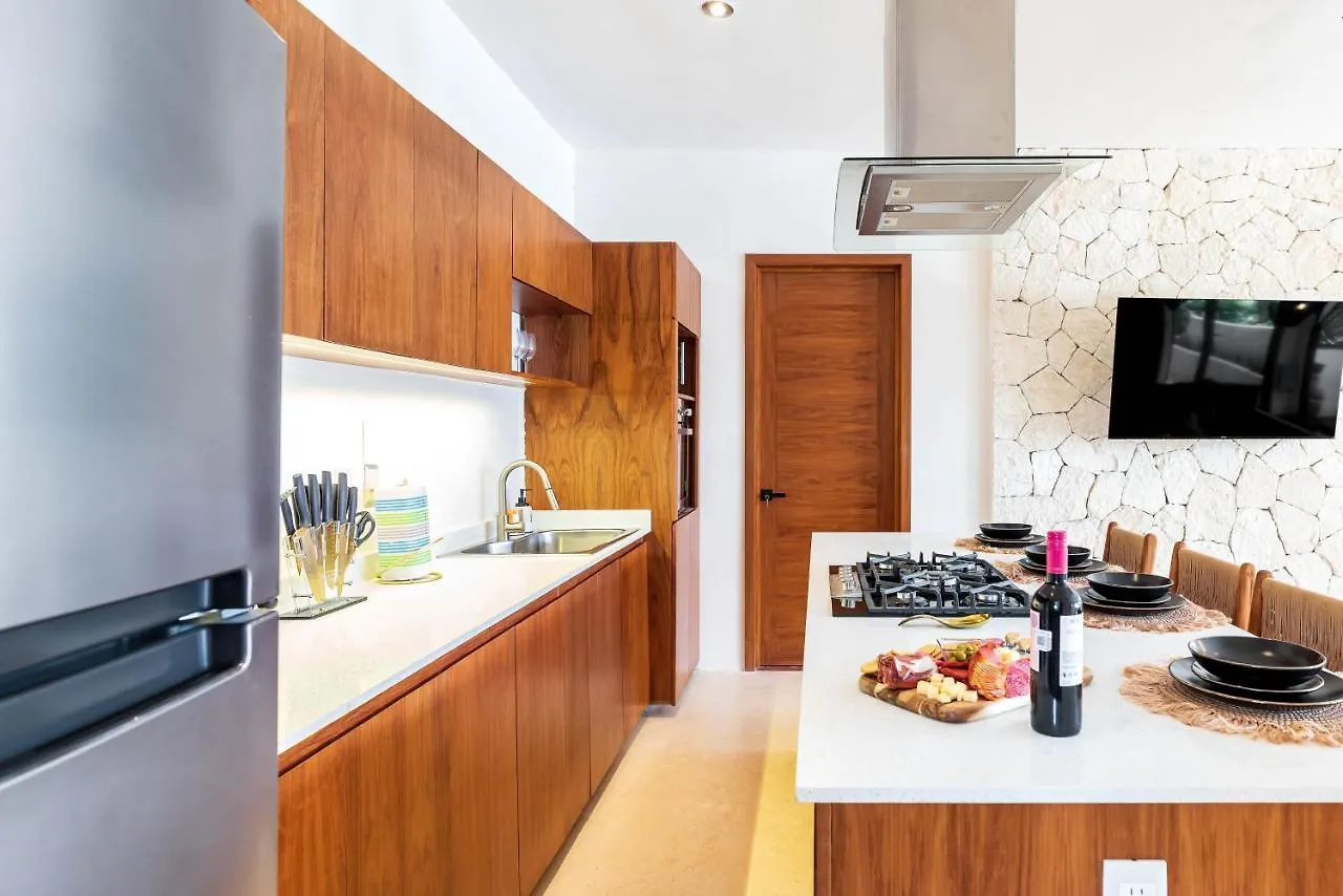 2Br Luxury Penthouse With Heated Jacuzzi Rooftop Pool - Amar Tulum 203 Apartment