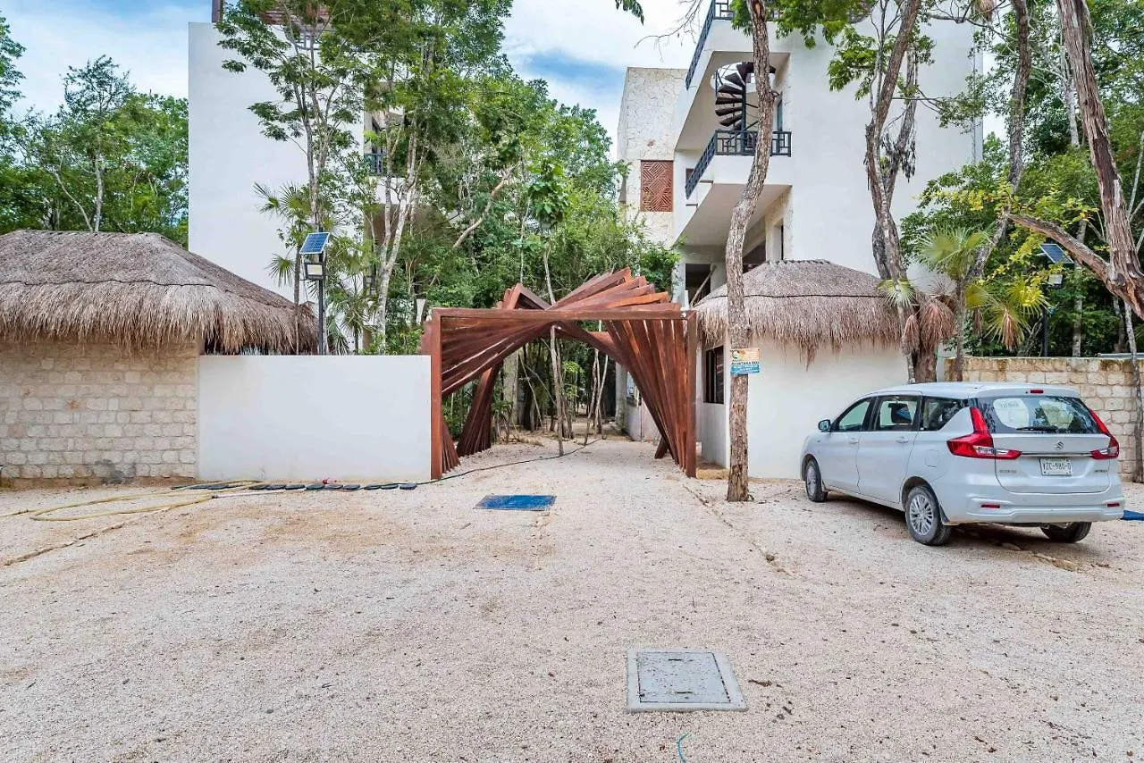 2Br Luxury Penthouse With Heated Jacuzzi Rooftop Pool - Amar Tulum 203 Apartment Mexico