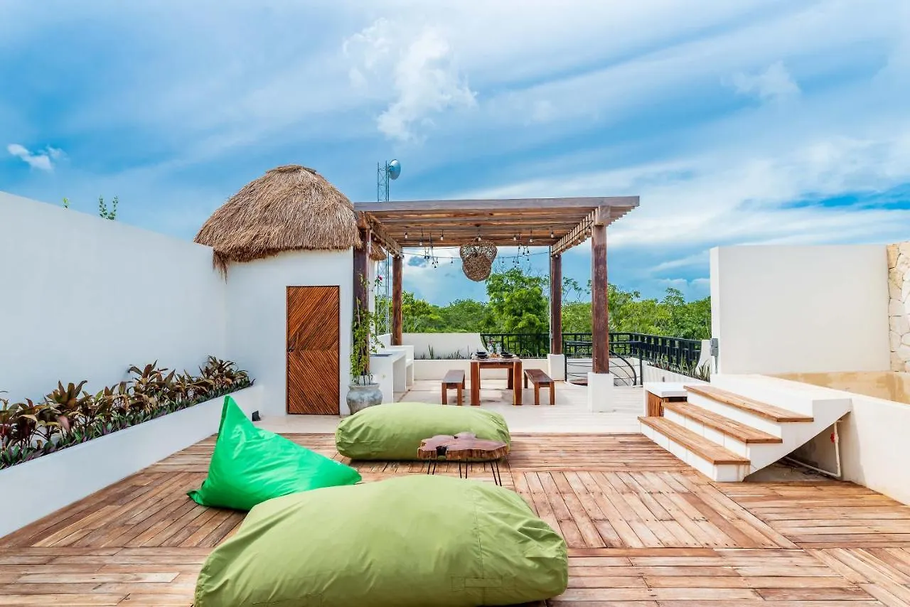 2Br Luxury Penthouse With Heated Jacuzzi Rooftop Pool - Amar Tulum 203 Apartment