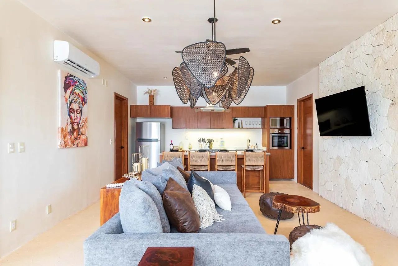 דירות 2Br Luxury Penthouse With Heated Jacuzzi Rooftop Pool - Amar Tulum 203