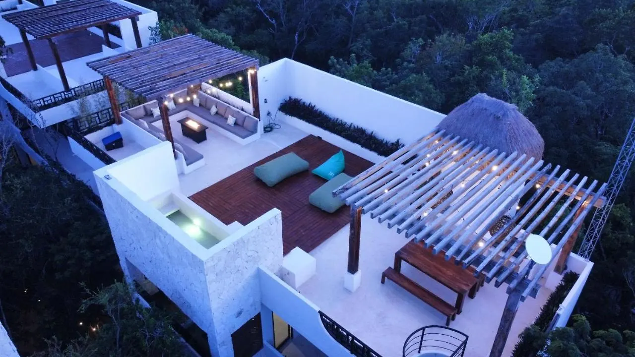דירות 2Br Luxury Penthouse With Heated Jacuzzi Rooftop Pool - Amar Tulum 203